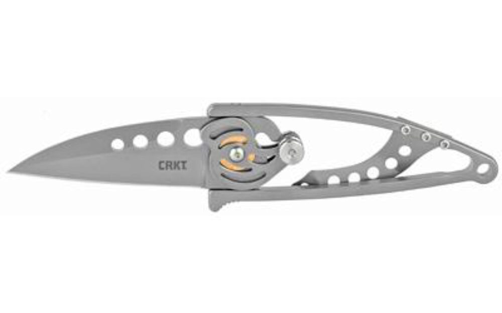 CRKT 5102N Snap Lock  2.55 Folding Drop Point Plain Bead Blasted