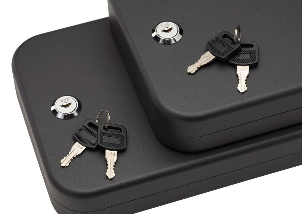 SnapSafe 75221 Lock Box  2XL Key Entry Black Steel 11.50 L x 8.50