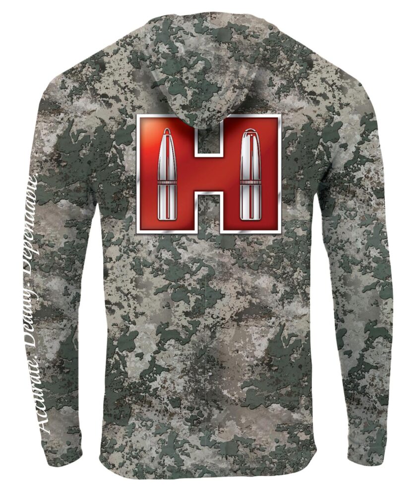 Hornady 99599XXXL Solar Hoodie  Camo Long Sleeve 3XL