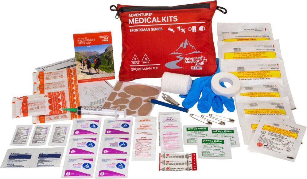 Adventure Medical Kits 01050100 Sportsman 100 Medical Kit Treats