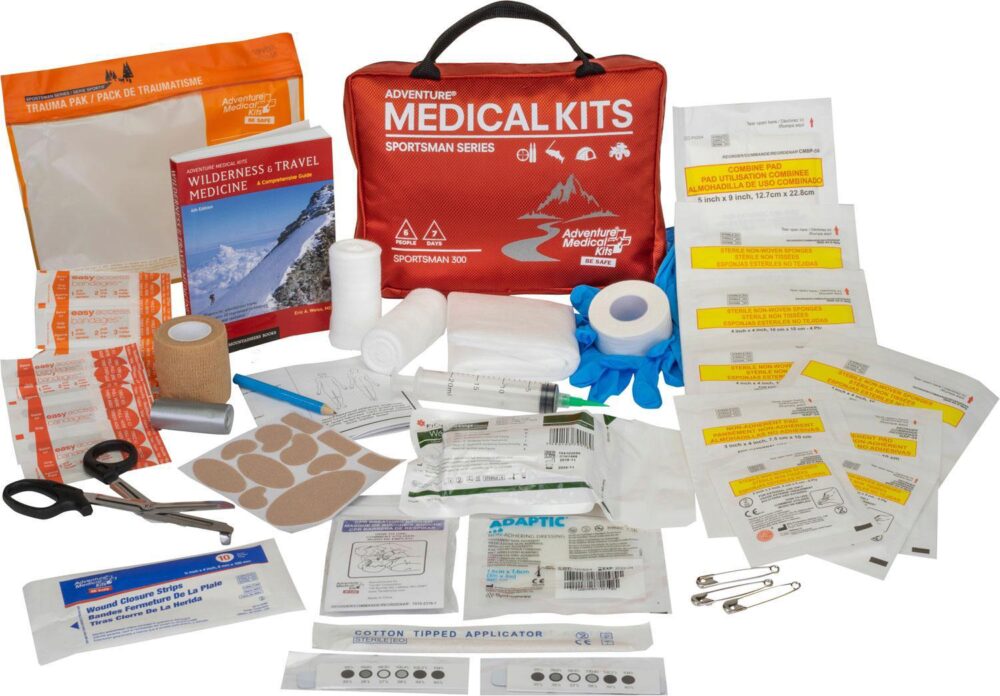Adventure Medical Kits 01050300 Sportsman 300 Medical Kit Treats