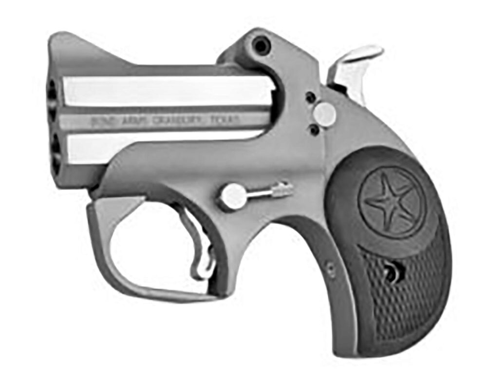 Bond Arms BASL Stinger  9mm Luger 2rd 3 Matte Stainless Steel Bar