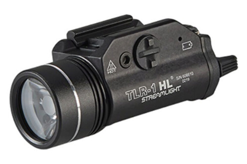 Streamlight 69889 TLR-1 HL Black Anodized Aluminum, 1,000 Lumens