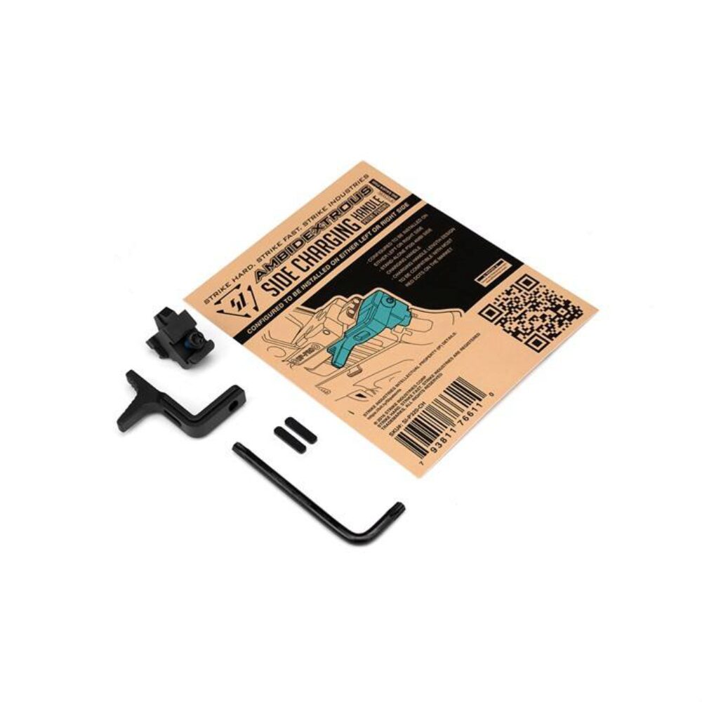 Strike Industries P320CH Charging Handle  Sig P320 Black 6061 T-6