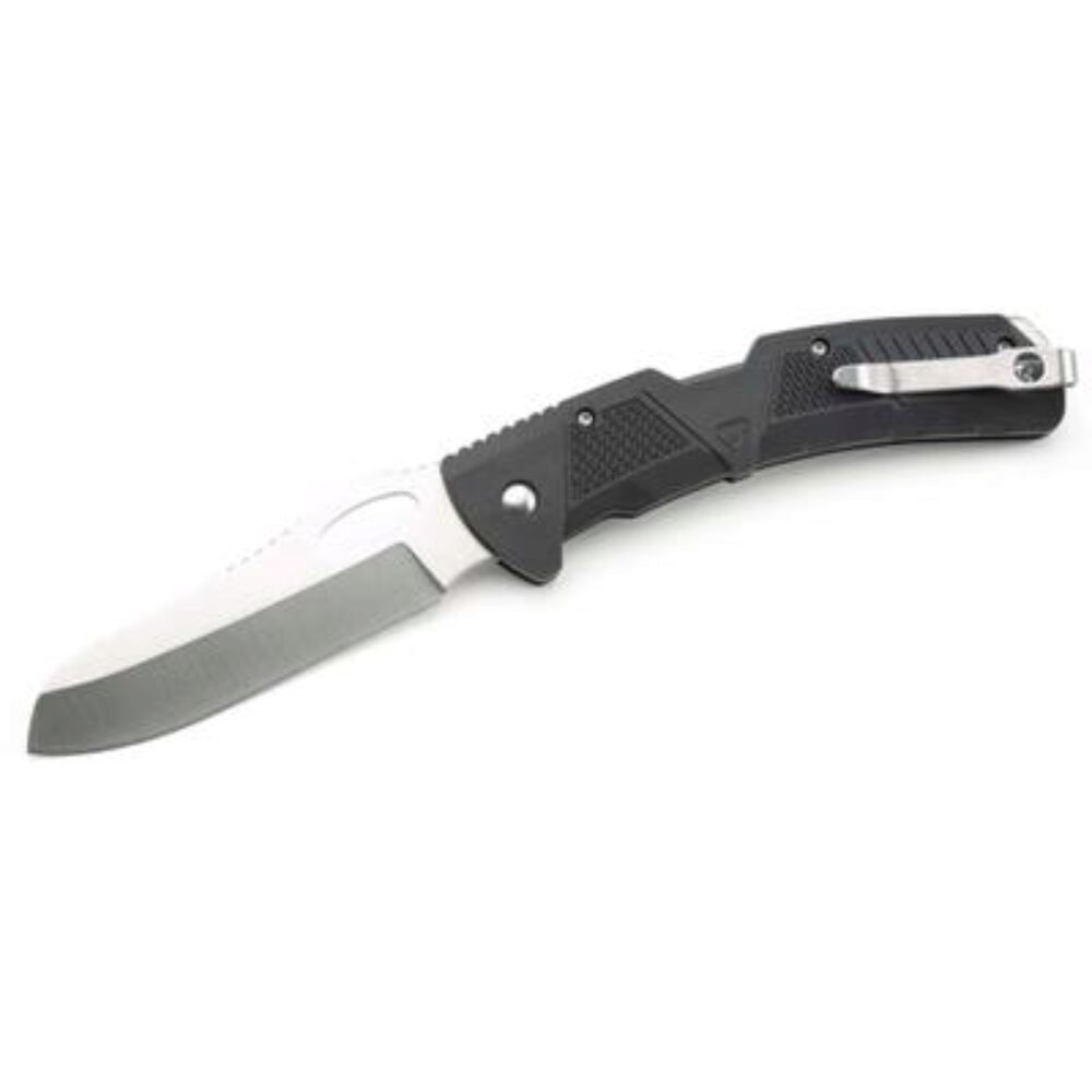 Strike Industries K1BK K1  3.51 Folding Plain AUS-8A SS Blade Bla