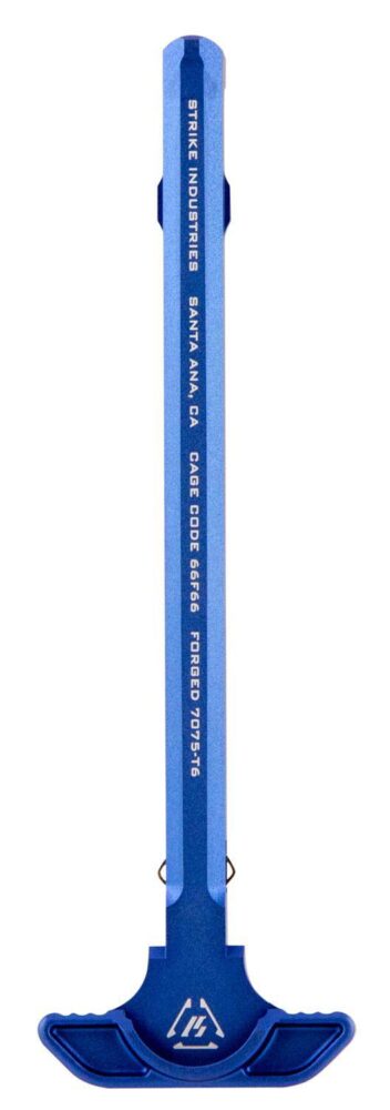 Strike ARSLCHBLU Latchless Charging Handle AR-15 Blue Anodized Al