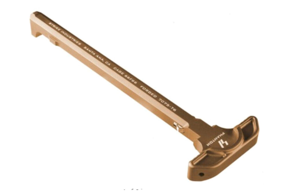 Strike ARSLCHFDE Latchless Charging Handle AR-15 Flat Dark Earth