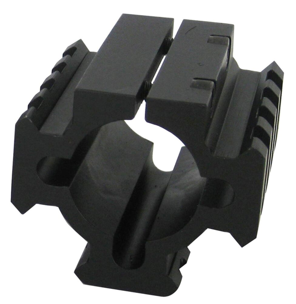 TacStar 1081100 Shotgun Rail Mount Black 1.80 Long