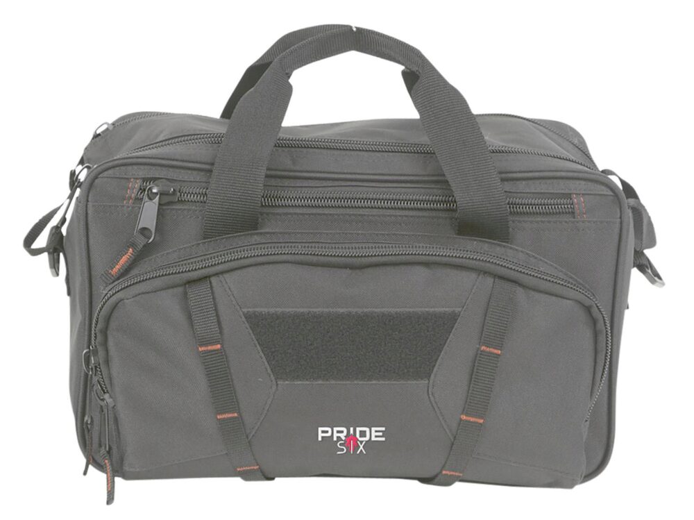 Tac Six 8247 Tactical Sporter Range Bag Black Endura with Removab