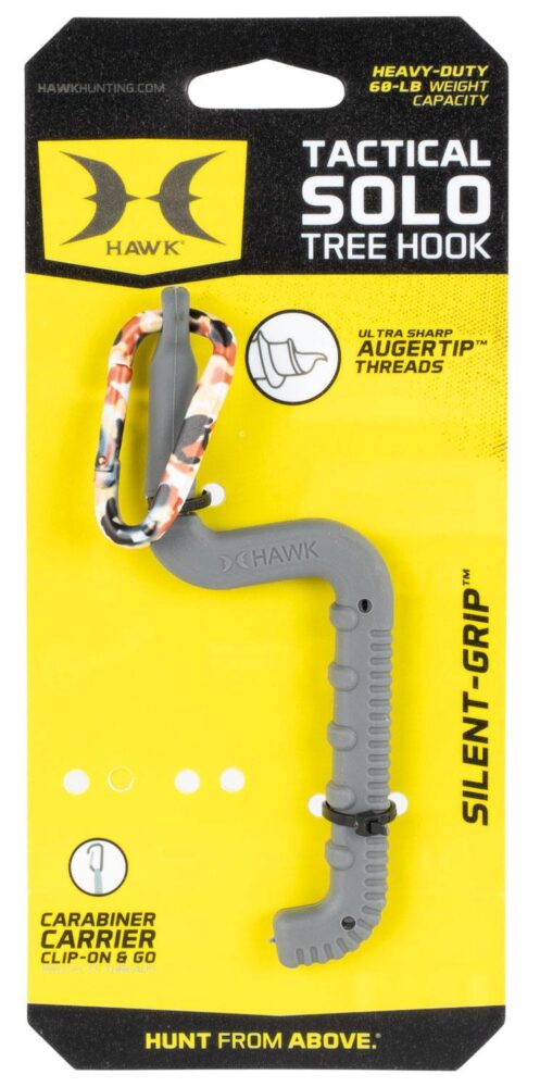 Hawk HWKHA3010 Solo Tree Hook  Gray 2.75