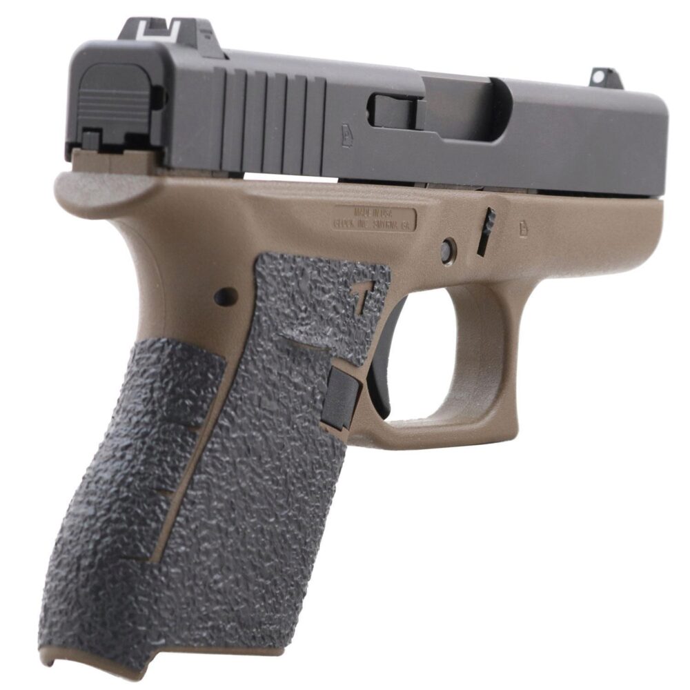 Talon Grips 108R Adhesive Grip  Textured Black Rubber for Glock 4