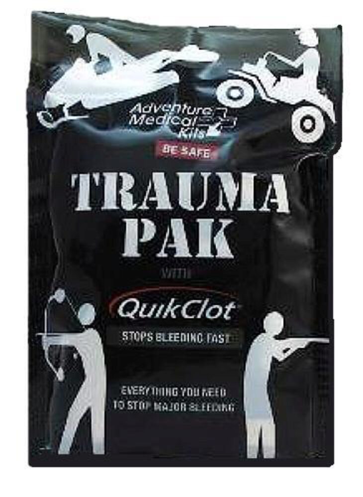 Adventure Medical Kits 20640292 Trauma Pak QuikClot Stop Bleeding
