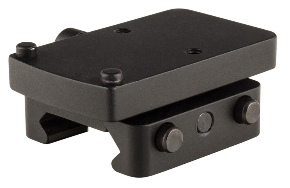 Trijicon AC32077 RMR/SRO Quick Release Low Weaver Mount  Black An