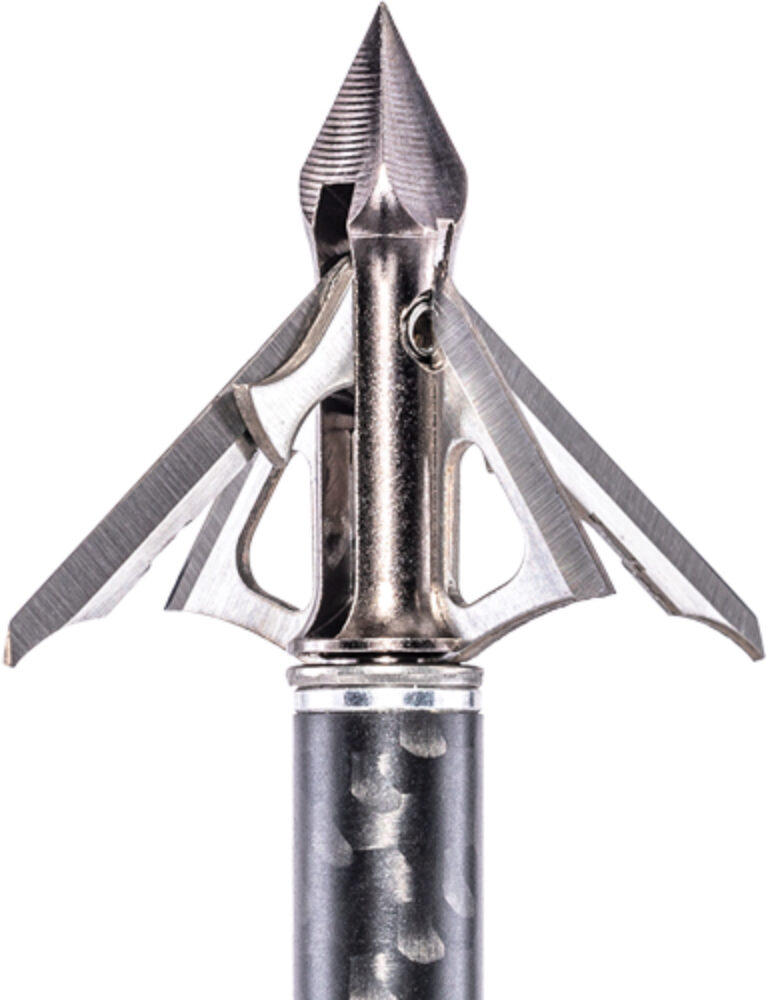 Muzzy 298 Trocar HBX Broadhead Chisel Tip Stainless Steel Ferrule