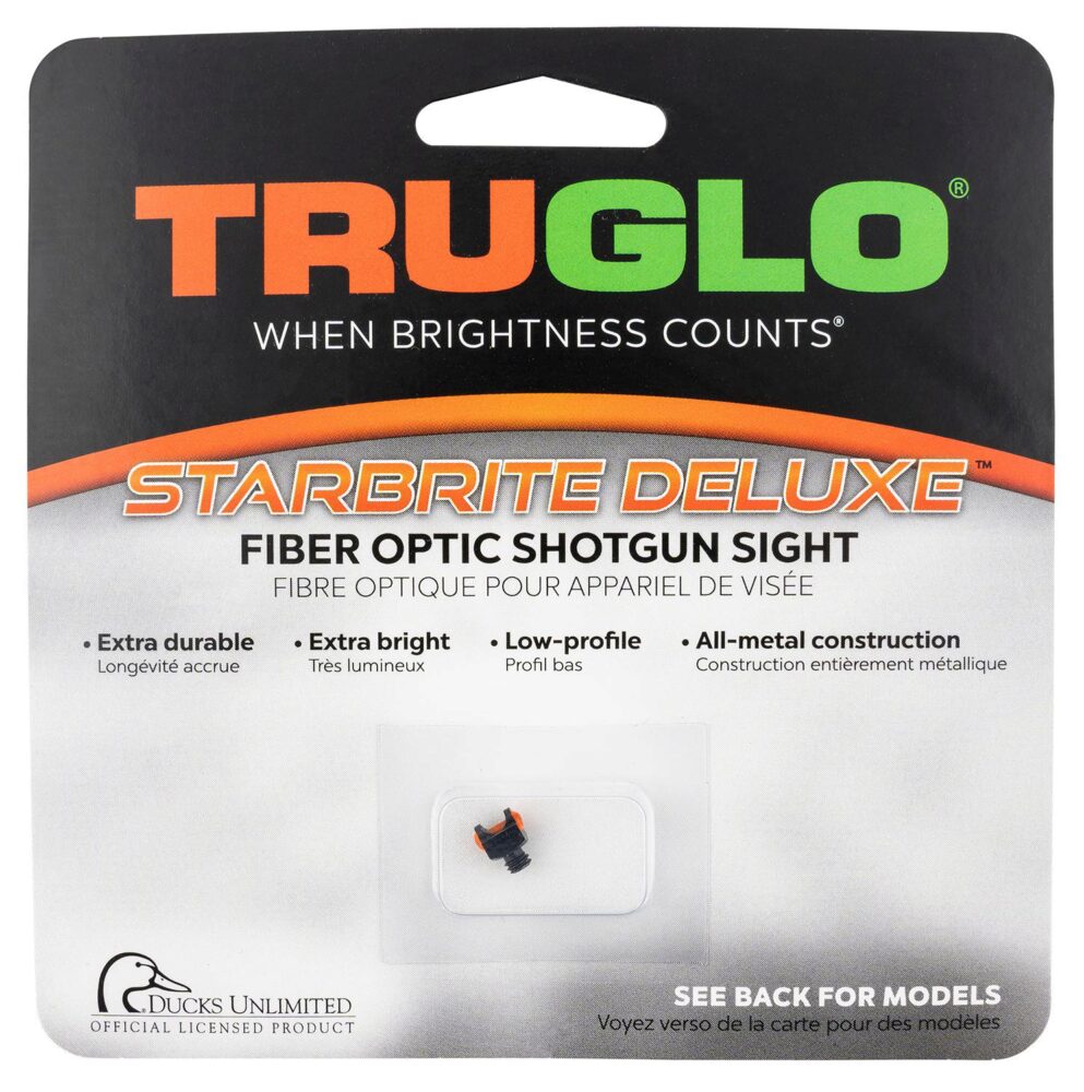 TruGlo TG954CR StarBrite Deluxe Bead  Black | Red Fiber Optic Fro