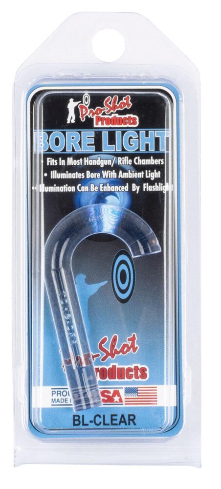 Pro-Shot BLCLEAR UV Bore Light  .22 Cal & Up Handgun/Rifle Fiber