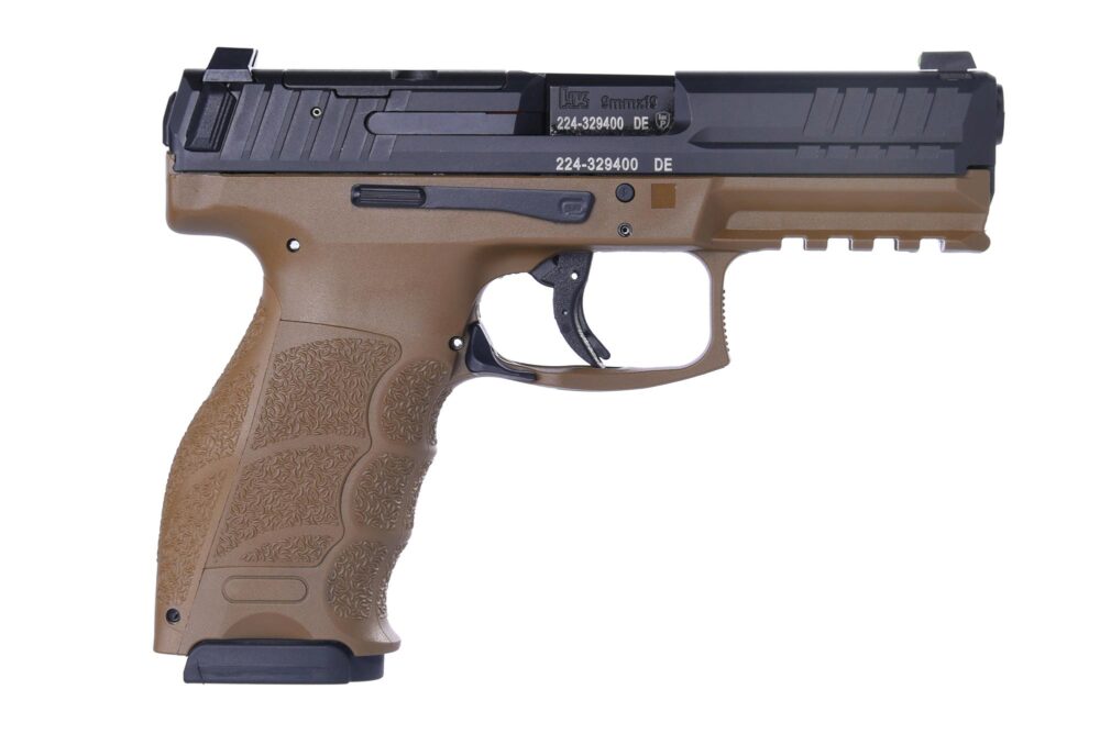 HK 81000608 VP9B  Full Size 9mm Luger 17+1 4.09 Polygonal Rifled