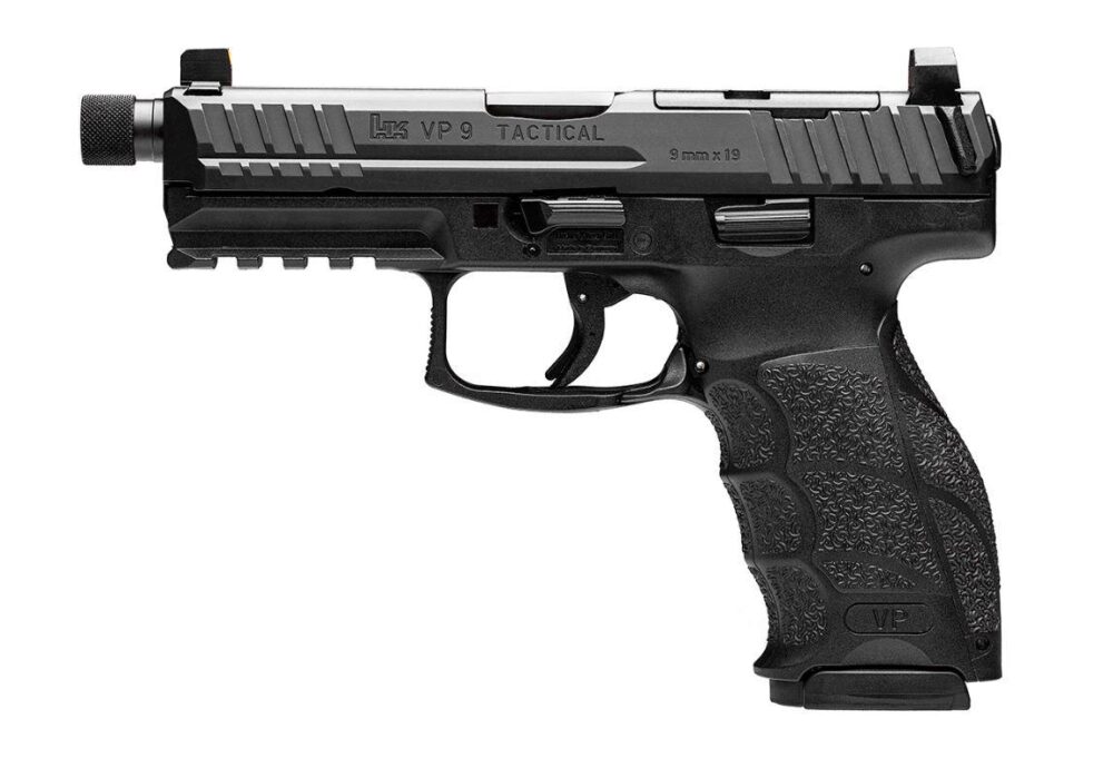 HK 81000796 VP9 Tactical Full Size 9mm Luger 17+1 4.70 Black Stee