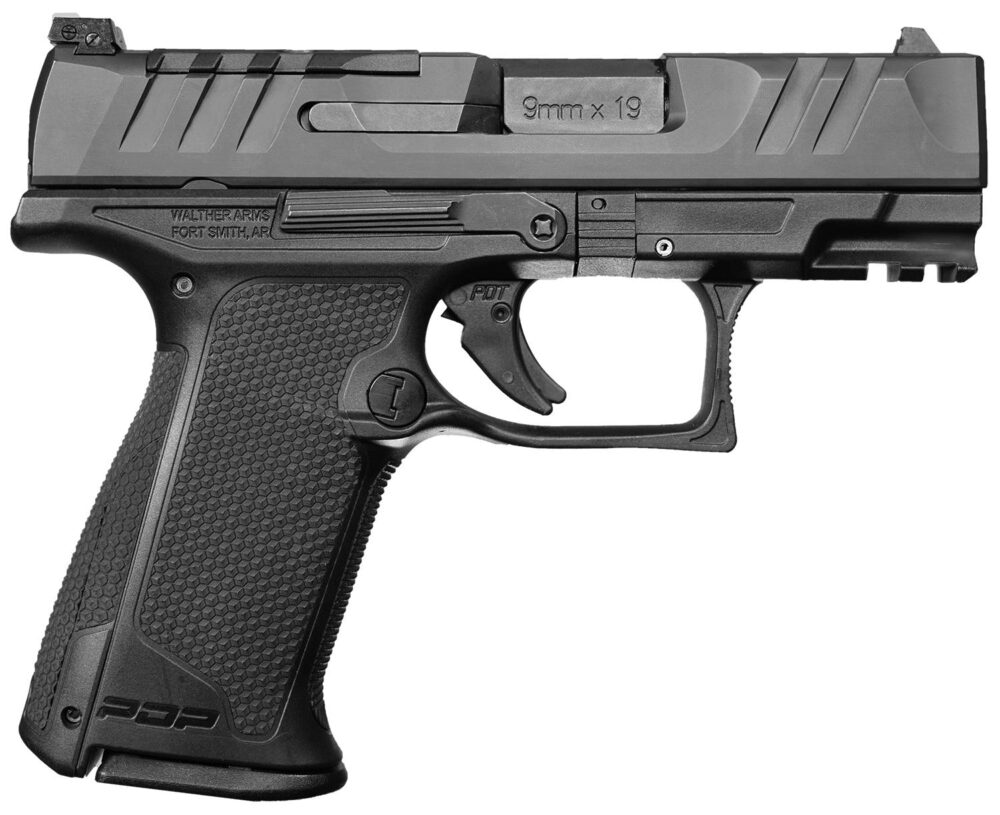 Walther Arms 2842734 PDP F-Series 9mm Luger 15+1 4 Black Steel Ba