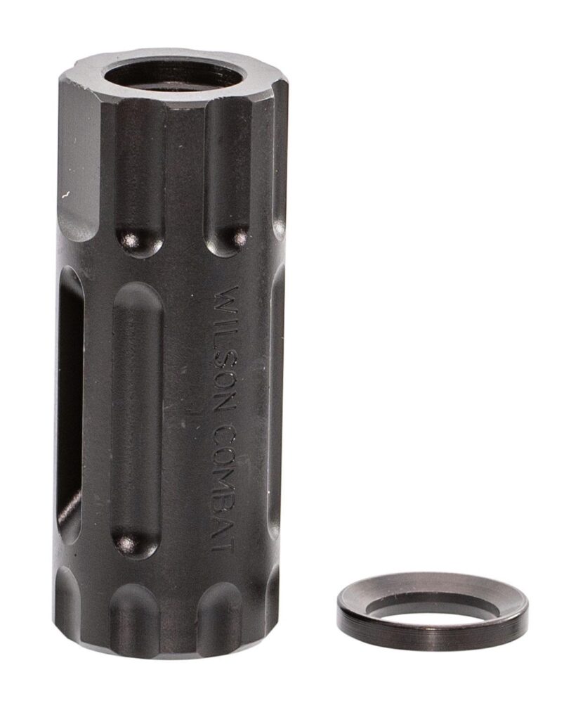 Wilson Combat TRQCOMP1/2X28 Q-Comp Muzzle Brake Black Melonite QP