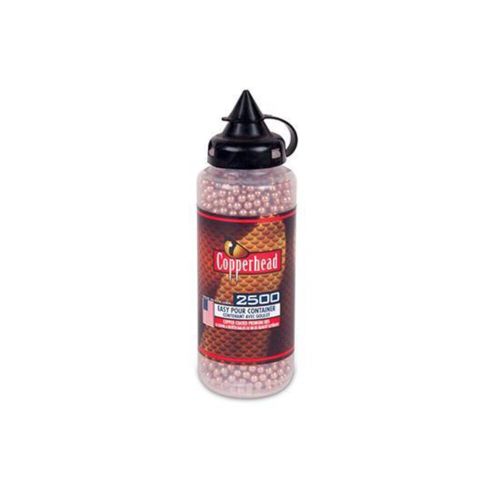 Crosman 0747 Copperhead  177 Copper-Coated Steel 2500 Per Bottle
