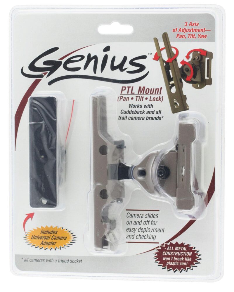 Cuddeback 3488 Genius Pan Tilt Lock Mount Fits Cuddeback & All Tr