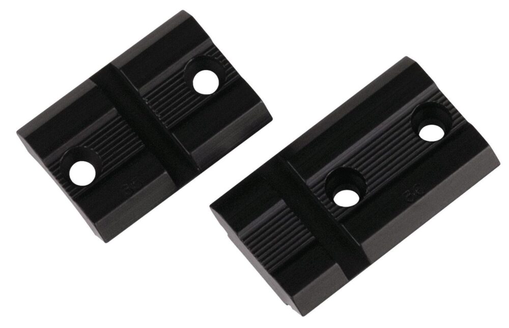 Weaver Mounts 48462 Top Mount Base Pairs  Matte Black Browning A-