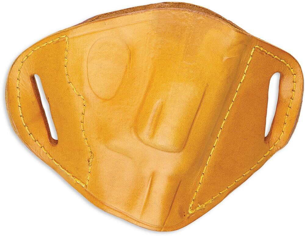 Bulldog MLTM Molded  OWB Tan Leather Belt Slide Fits Browning Hi-