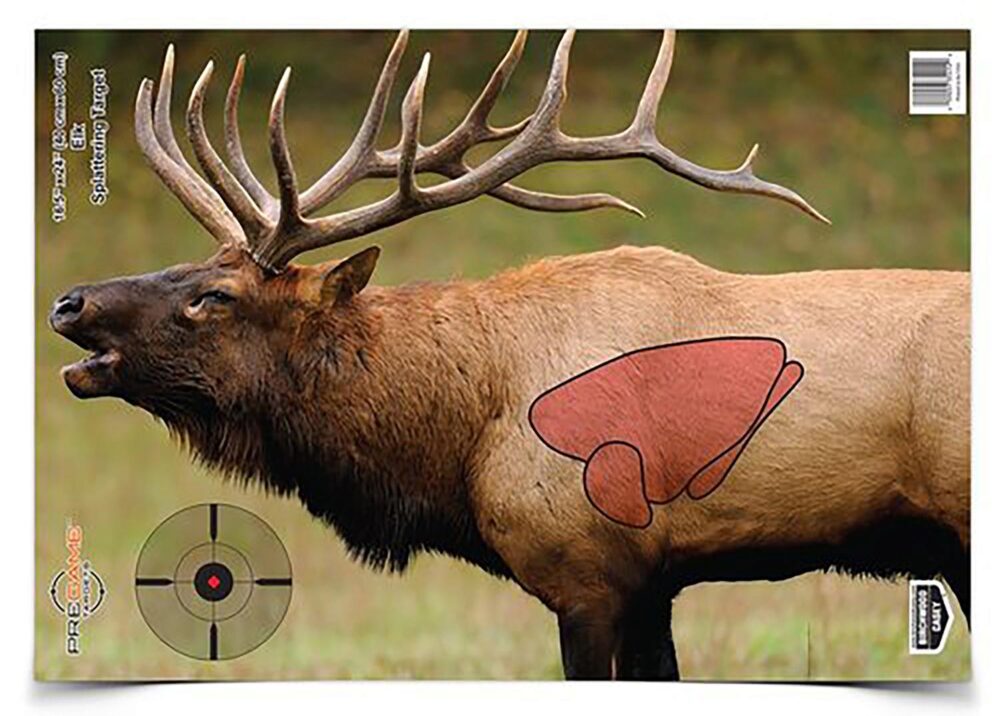 Birchwood Casey 35404 Pregame  Elk Paper Target 16.50 x 24 3 Per