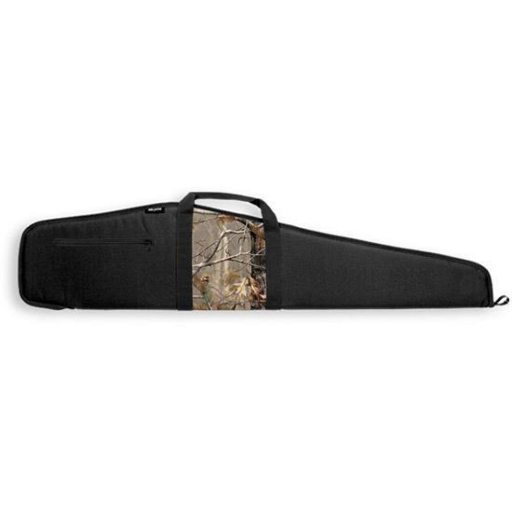 Bulldog BD210 Camo Panel  48 Scoped Rifle Black Nylon Case with I