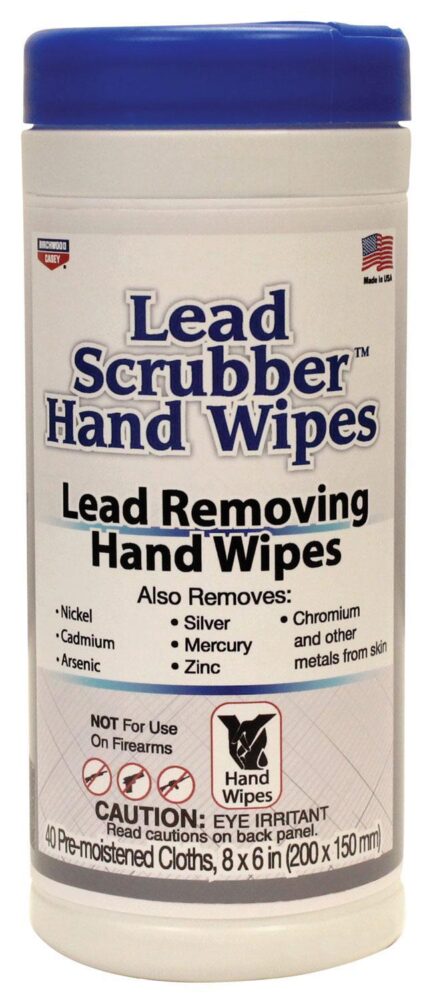 Birchwood Casey 32440 Lead Scrubber  8 x 6 Wipes 40 Per Pkg