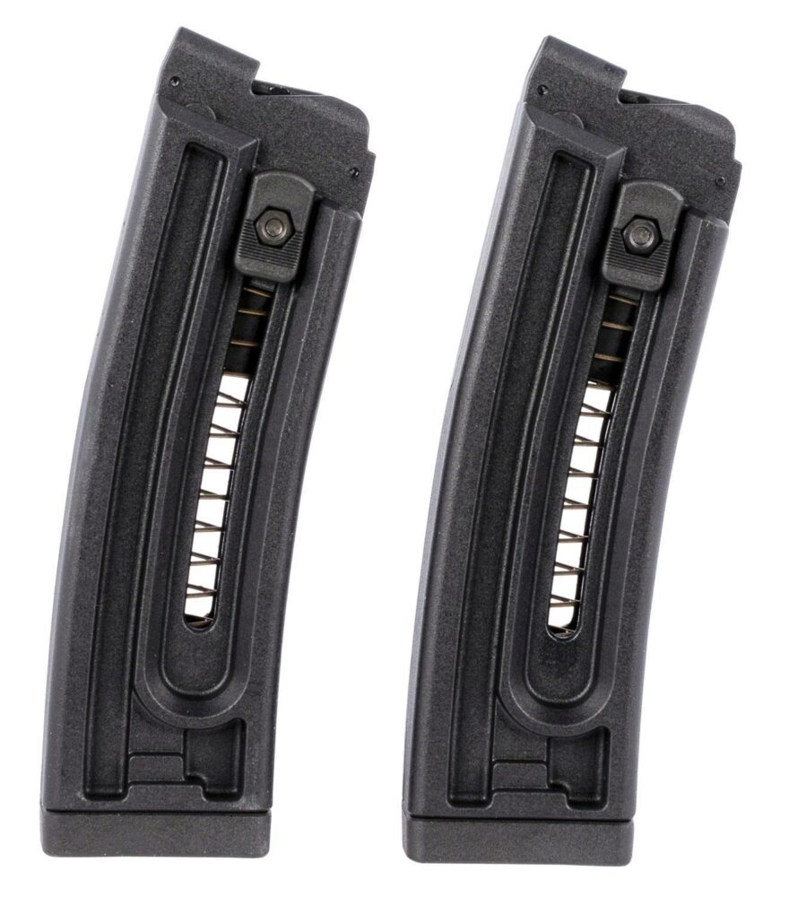 GSG GERMGSG16TP10 OEM  Black Detachable 10rd 22 LR for GSG 16 2 P
