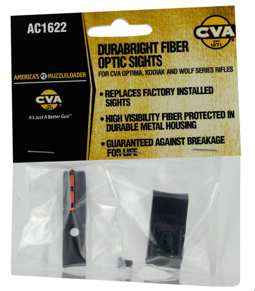 CVA AC1622 Durasight Z2  Black | Red Fiber Optic Front Sight Gree
