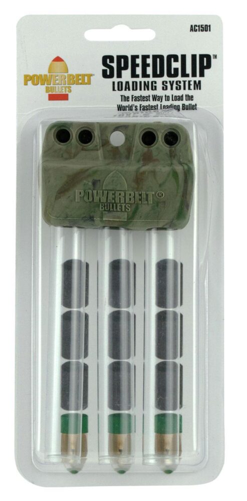 PowerBelt Bullets AC1501 SpeedClip Loader  Green Plastic Capacity