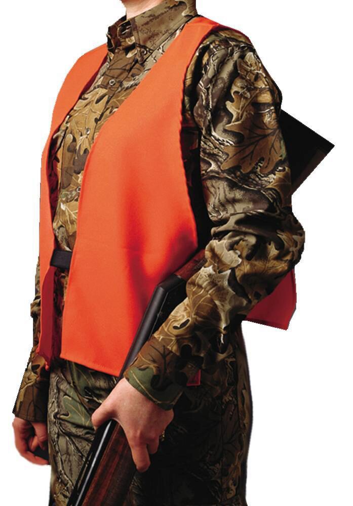 Hunters Specialties 02000 Safety Vest  Adult Orange Neoprene