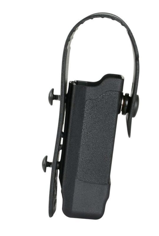 Blackhawk 430900BK Tactical Mag Pouch  Single Black Polymer Snap