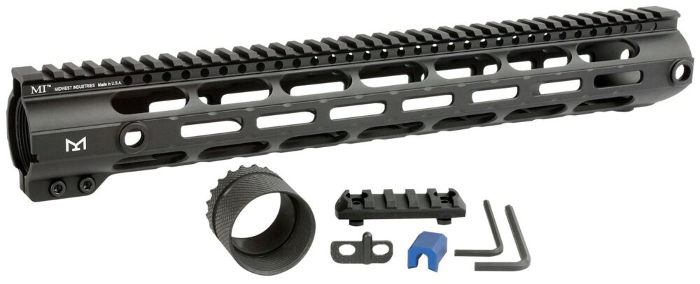Midwest Industries MICR30815  Combat Handguard AR-308/LR-308 Blac