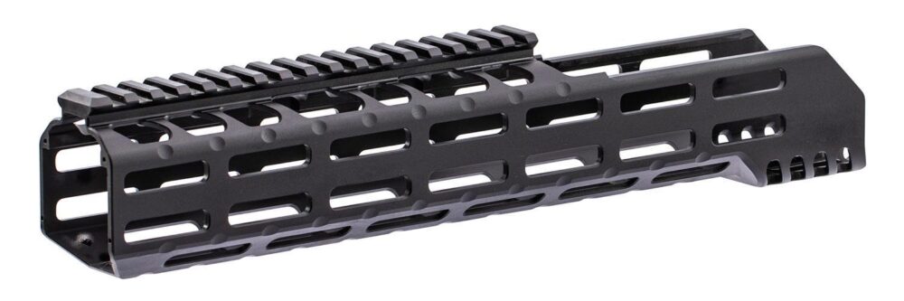 Midwest Industries MIMCXV125 Handguard  made of Aluminum with Bla