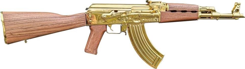 Zastava Arms Usa ZR7762WMGL ZPAPM70  7.62x39mm 16.25 30+1, 24K Go