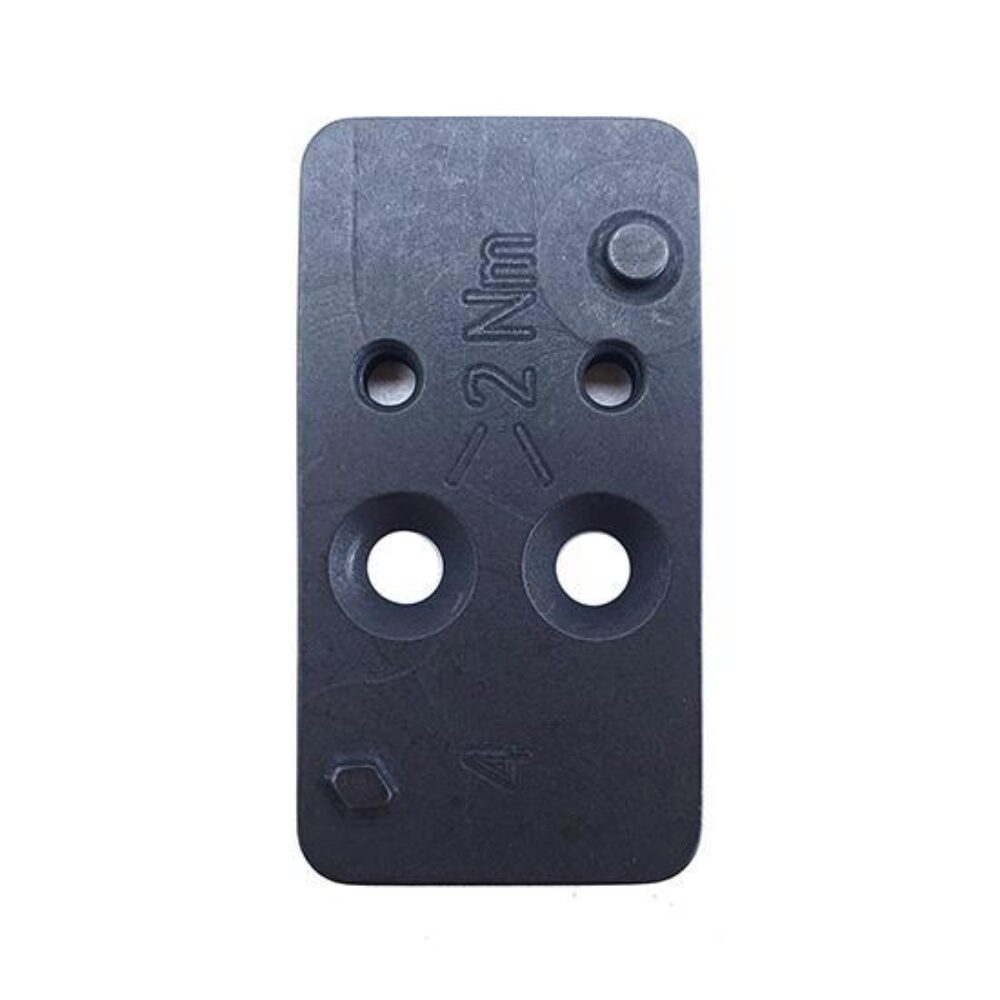 HK 50254264 Optic Plate #4 Black Steel, Fits HK VP9 OR Leupold De