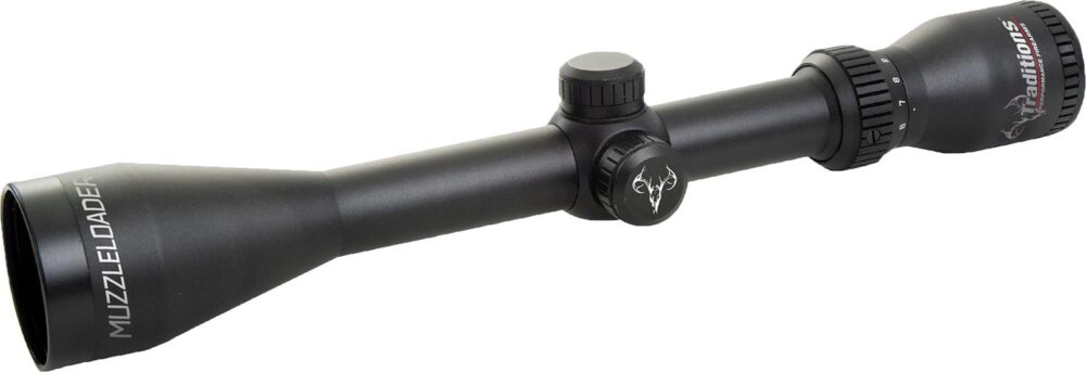Traditions A1143RIR Muzzleloader Scope  3-9x 40mm Matte Finish Il
