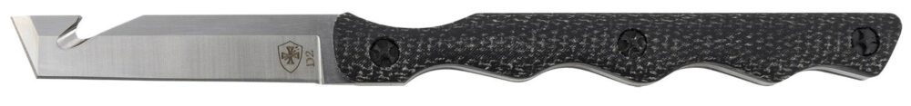 Templar Knife NTKB222 Neck  2.46 Fixed Tanto Plain Powder Coated
