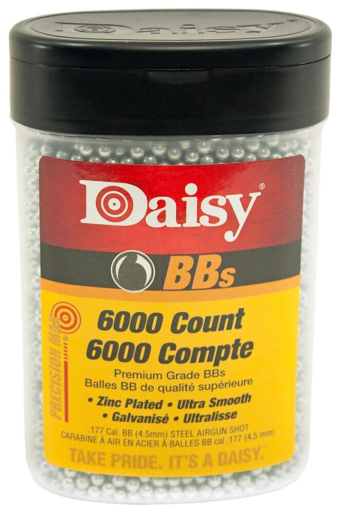 Daisy 980060-444 PrecisionMax Premium 177 Zinc Plated Steel 6000
