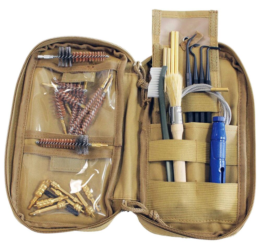Birchwood Casey 41651 Range Cleaning Kit Handgun/Rifle 29 Pieces