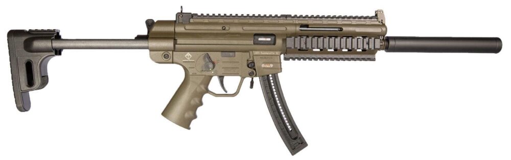 GSG GSG219GERGGSG1622G GSG-16  Full Size 22 LR 22+1 16.25 Black G