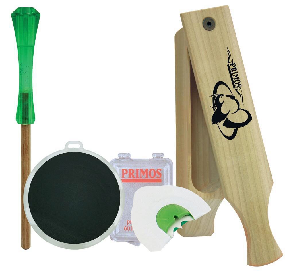 Primos 272 Turkey Caller Starter Pack  Attracts Turkeys, Includes
