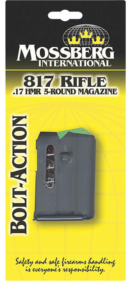 Mossberg 95887 817  5rd .17 HMR Magazine For Use w/Mossberg 801/8