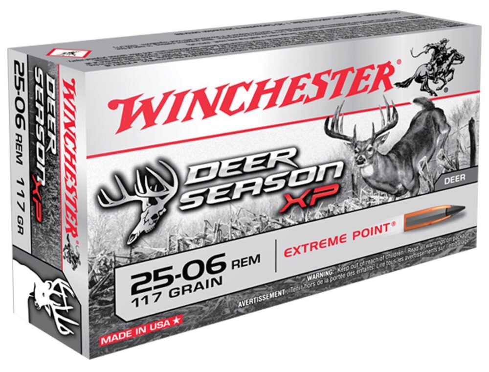 Winchester Ammo X2506DS Deer Season XP 25-06 Rem 117 gr Extreme P