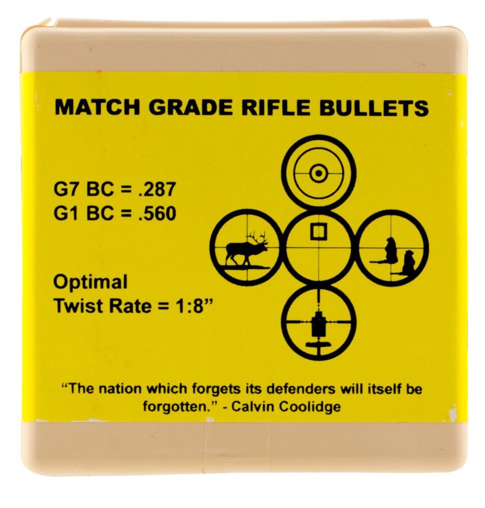 Berger Bullets 26195 Tactical Match Grade 6.5 Creedmoor .264 130
