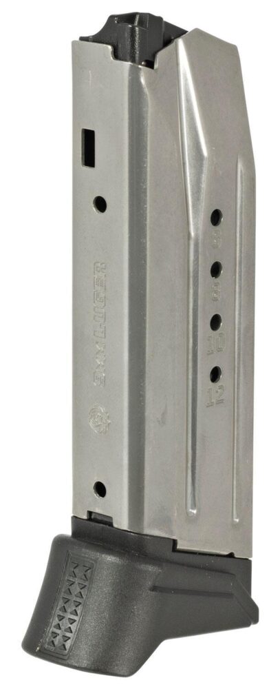 Ruger 90617 American Pistol Compact 10rd 9mm Luger Nickel Steel